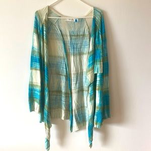 Anthropologie open cardigan sweater top